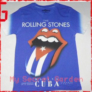 The Rolling Stones -Havana Cuba Official Fitted Jersey T Shirt ( Men M ) ***READY TO SHIP from Hong Kong***